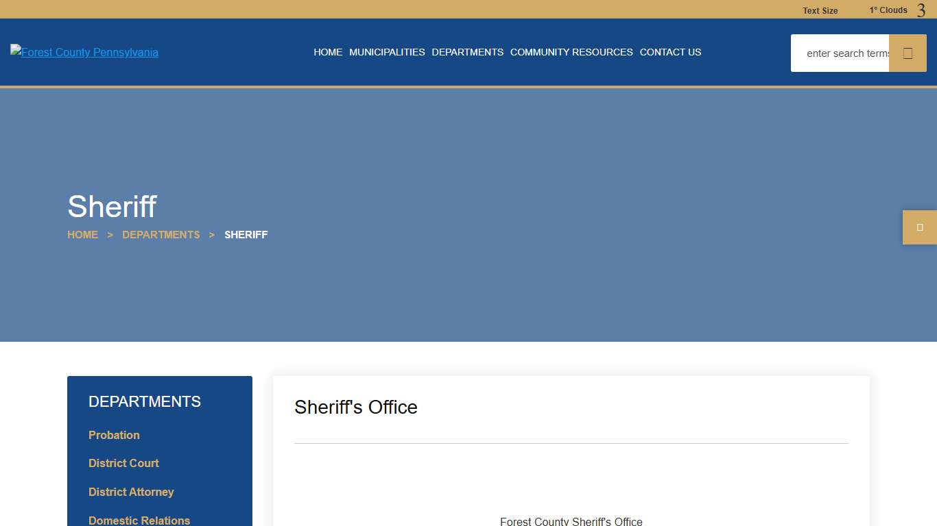 Welcome to Forest County Pennsylvania