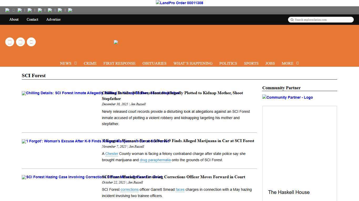 SCI forest - exploreClarion